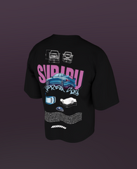 "Subaru Impreza STI" Car Enthusiast Unisex T-Shirt