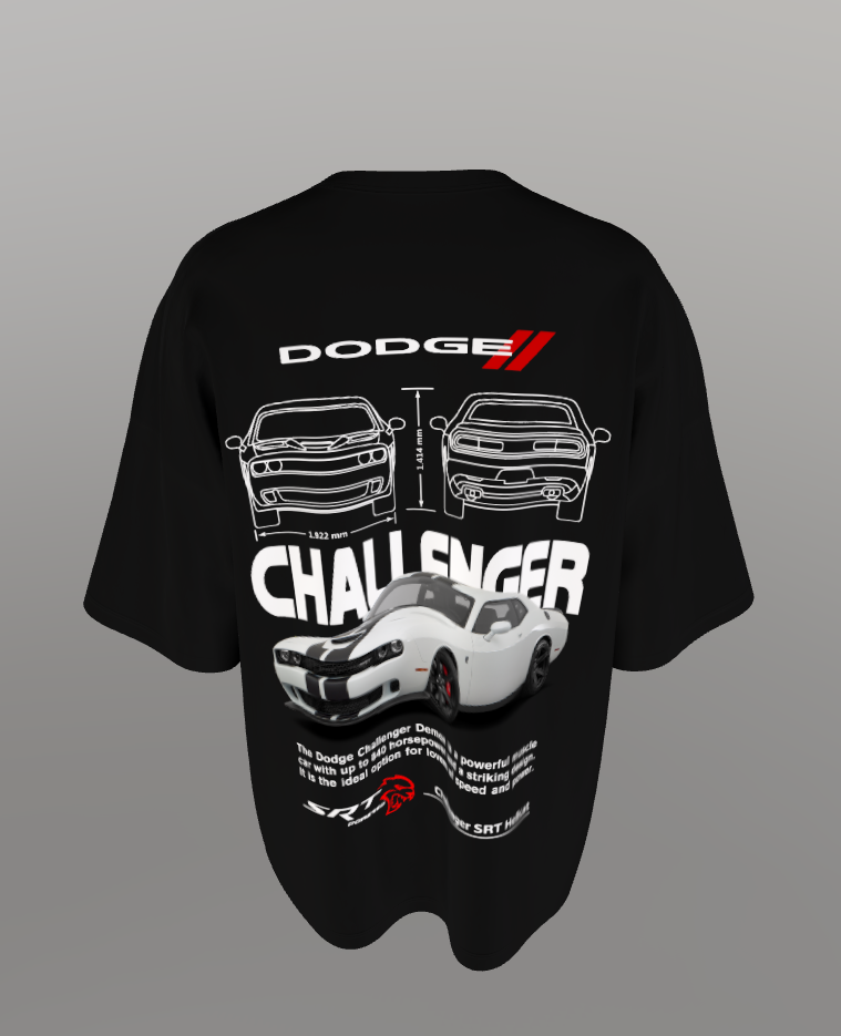 "Dodge Challenger" Automotive T-Shirt